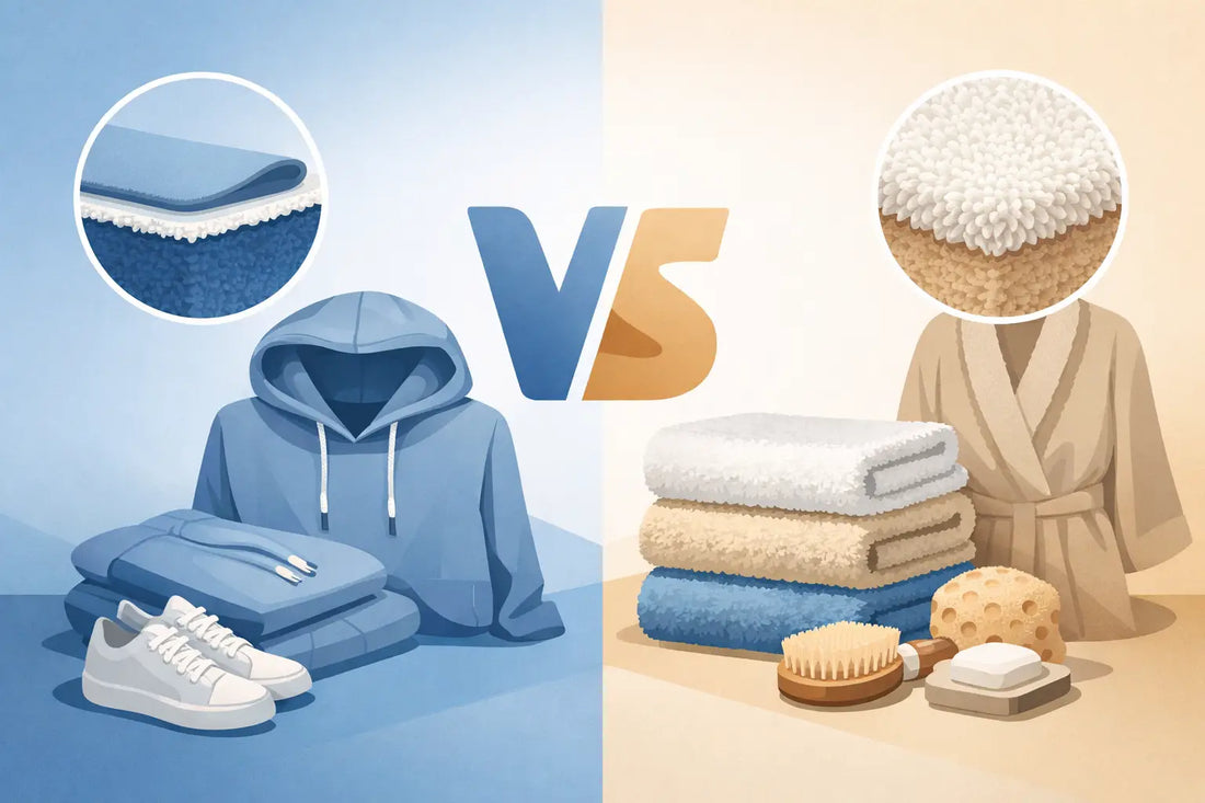 French Terry vs Terry Cloth: What to Wear